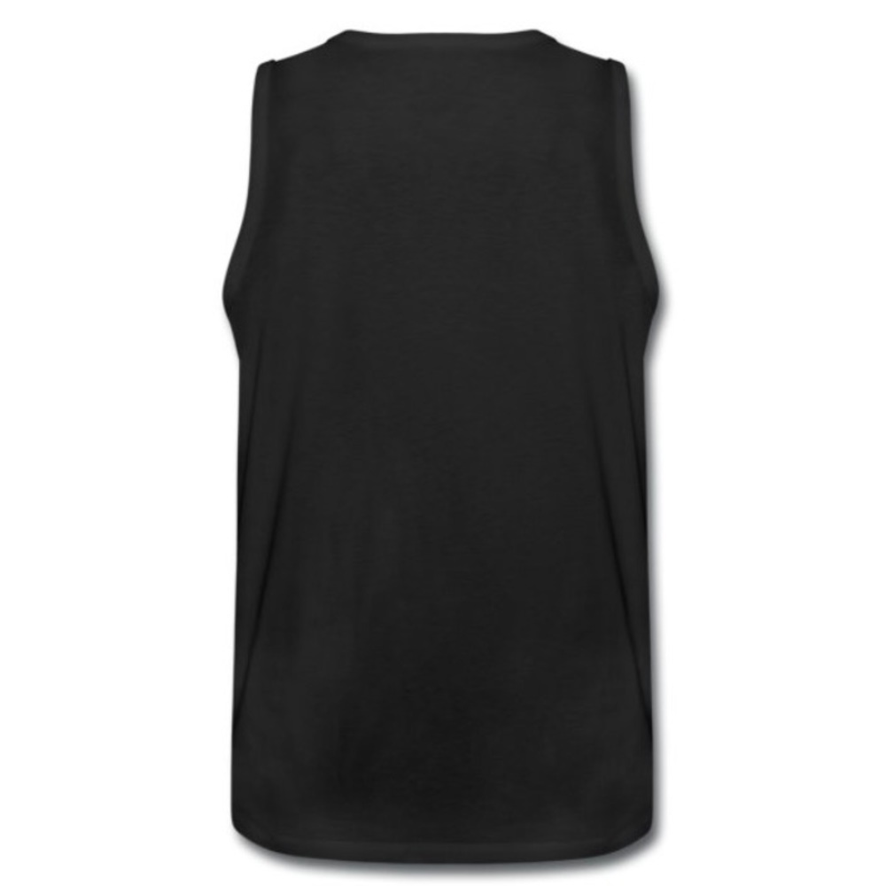 Men’s Premium Black Tank with Gold Glitter - Picture 2 of 3